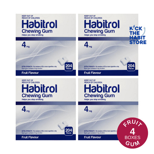 Habitrol 4mg nicotine gum - habitrol,